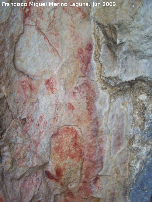 Pinturas rupestres de la Cueva de Ro Fro - Pinturas rupestres de la Cueva de Ro Fro. Cabras estilizadas