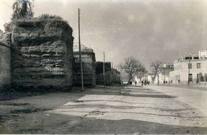 Muralla del Marrubial - Muralla del Marrubial. Foto antigua