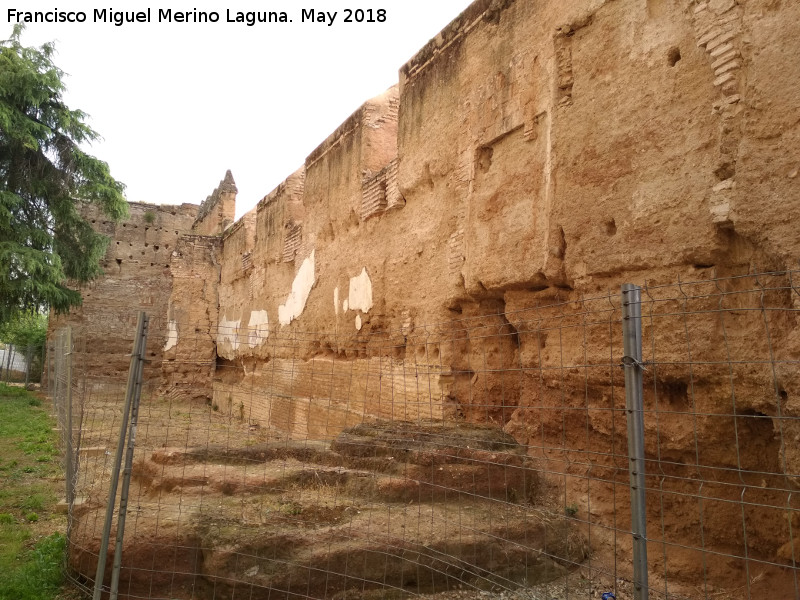 Muralla de la Calle Fernando de Lara - Muralla de la Calle Fernando de Lara. Restos de torren