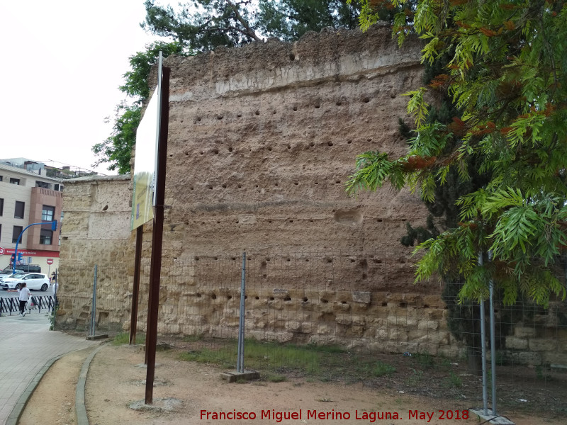 Muralla de la Calle Fernando de Lara - Muralla de la Calle Fernando de Lara. Esquina con la Muralla del Marrubial