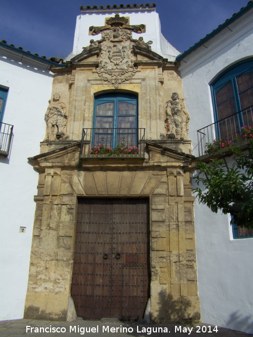 Palacio de Viana. Patio de Recibo - Palacio de Viana. Patio de Recibo. Entrada al patio
