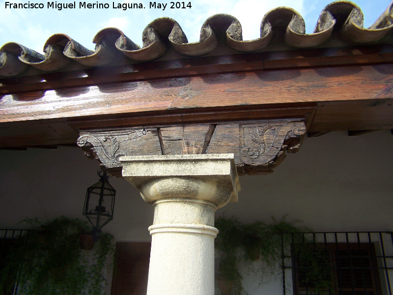 Palacio de Viana. Patio de las Columnas - Palacio de Viana. Patio de las Columnas. Zapata