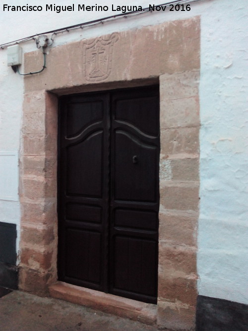 Casa de la Calle San Juan de la Cruz n 9 - Casa de la Calle San Juan de la Cruz n 9. Portada