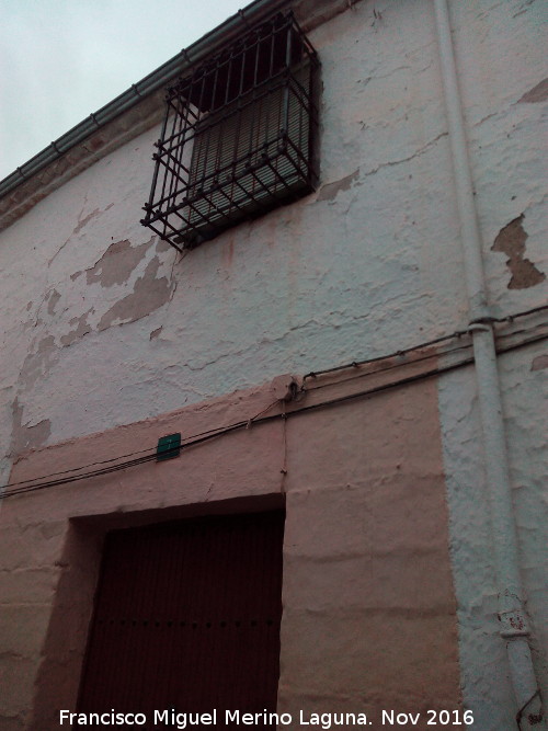 Casa de la Calle San Juan de la Cruz n 7 - Casa de la Calle San Juan de la Cruz n 7. Reja y portada
