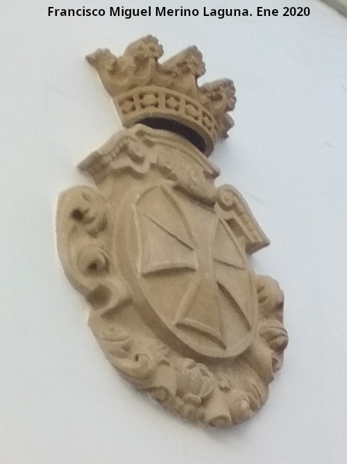 Casa de la Calle Capilla n� 9 - Casa de la Calle Capilla n� 9. Escudo