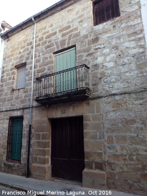 Casa de la Calle San Andrs n 48 - Casa de la Calle San Andrs n 48. Fachada
