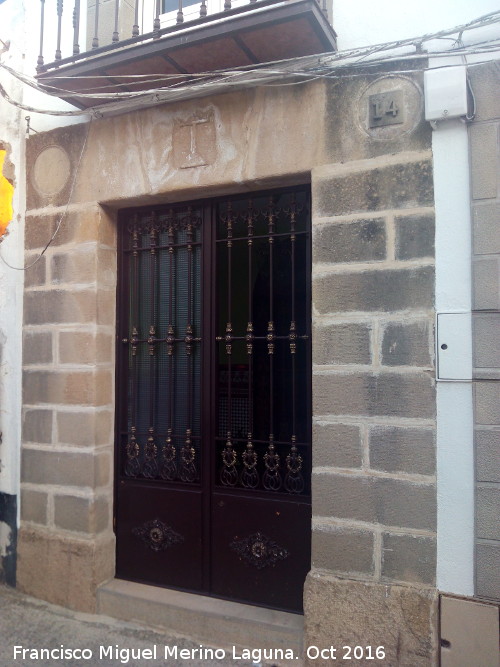 Casa de la Calle Santa Ana Egido n 14 - Casa de la Calle Santa Ana Egido n 14. Portada