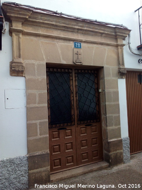 Casa de la Calle Nio Jess n 20 - Casa de la Calle Nio Jess n 20. Portada