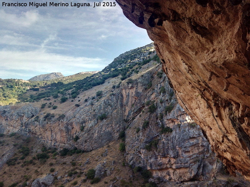 Abrigo Grande de los Caones - Abrigo Grande de los Caones. Vistas