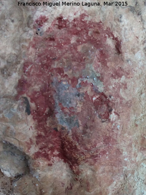 Pinturas rupestres del Covarrn - Pinturas rupestres del Covarrn. Mancha sin determinar