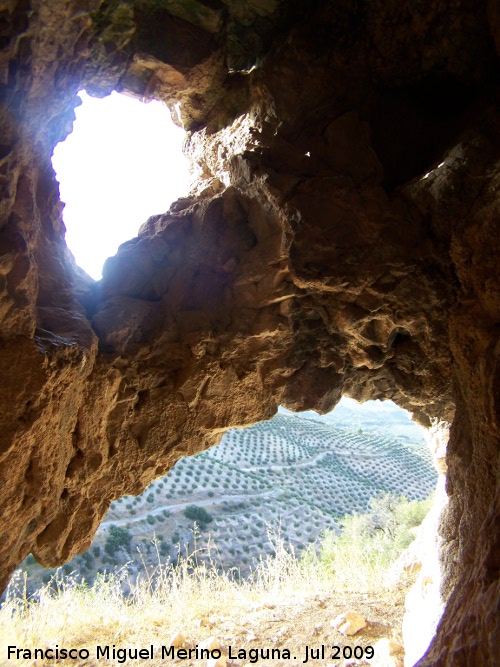 Cueva del Poyo de la Mina - Cueva del Poyo de la Mina. Salida