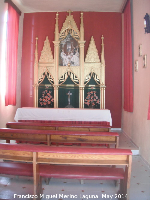 Ermita del Cementerio - Ermita del Cementerio. Interior