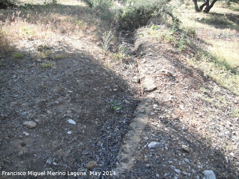 Acequia de la Alfaja I - Acequia de la Alfaja I. Curva