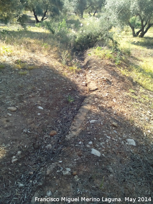 Acequia de la Alfaja I - Acequia de la Alfaja I. Curva