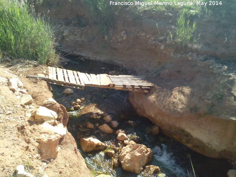 Arroyo de la Alfanja - Arroyo de la Alfanja. Puente