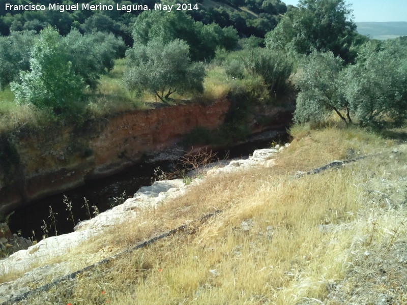 Arroyo de la Alfanja - Arroyo de la Alfanja. Acequia romana en primer trmino