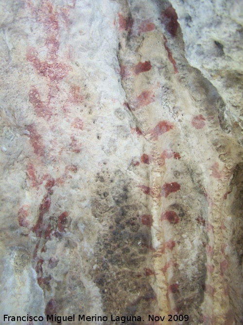 Pinturas rupestres del Poyo Bernab Grupo IV - Pinturas rupestres del Poyo Bernab Grupo IV. Ramiformes