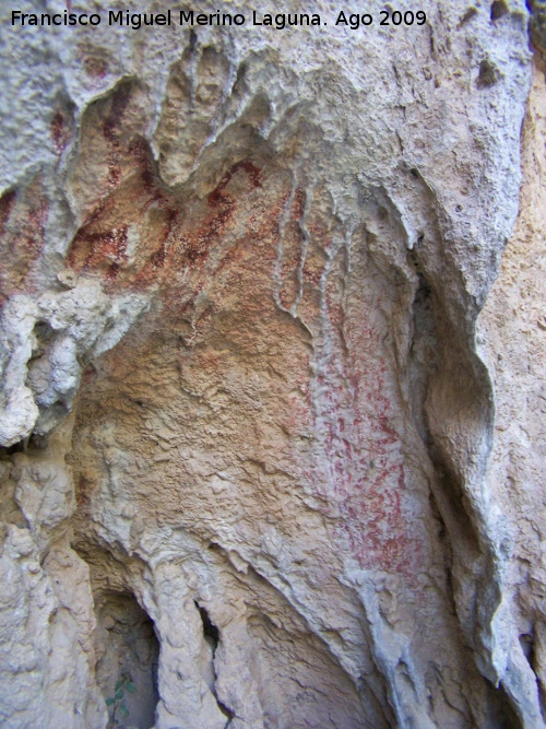 Pinturas rupestres del Poyo Bernab Grupo V - Pinturas rupestres del Poyo Bernab Grupo V. Pinturas