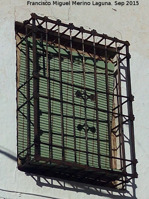 Rejera de rosetas - Rejera de rosetas. Calle Artesanos - La Guardia