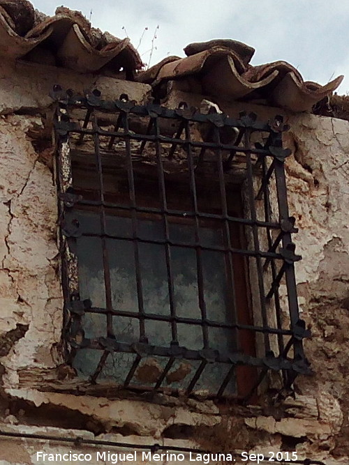 Rejera de rosetas - Rejera de rosetas. Castillo de La Guardia