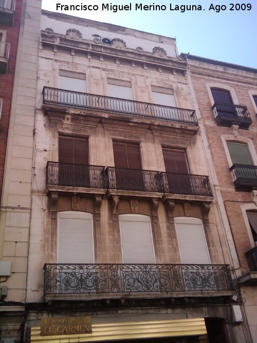Edificio de la Calle Bernab Soriano n 22 - Edificio de la Calle Bernab Soriano n 22. 