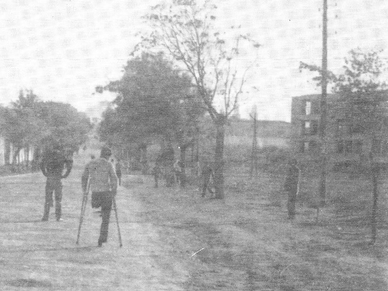 Maristas - Maristas. Foto antigua. La Avenida de Madrid y el edificio en construccin de la derecha es el de los Maristas 