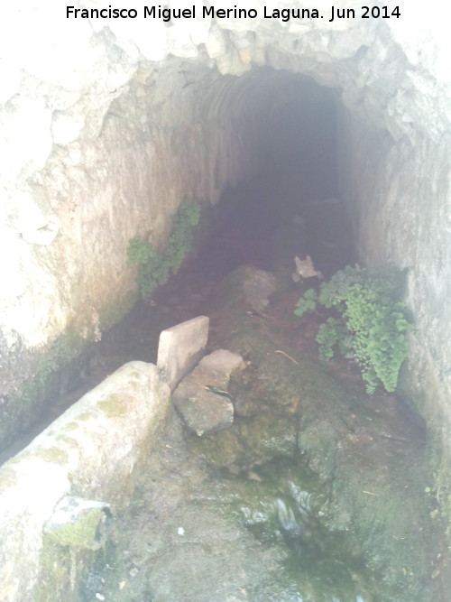 Fuente del Colmenero - Fuente del Colmenero. Mina de agua