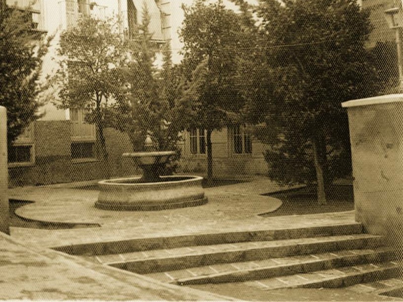 Plaza de los Naranjos - Plaza de los Naranjos. Foto antigua