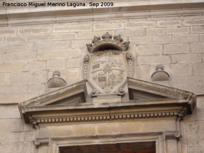 Palacio del Marqus de Navasequilla - Palacio del Marqus de Navasequilla. Escudo