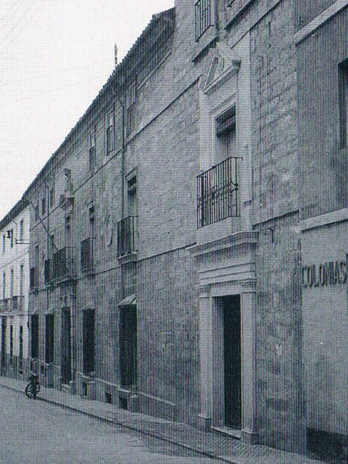 Palacio del Marqus de Navasequilla - Palacio del Marqus de Navasequilla. Foto antigua