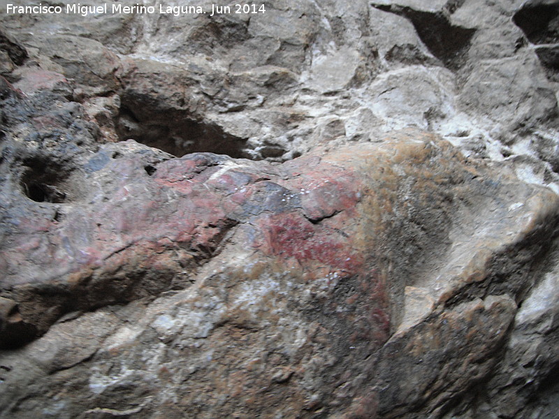 Pinturas rupestres de la Cueva Cabrera - Pinturas rupestres de la Cueva Cabrera. Posibles pinturas