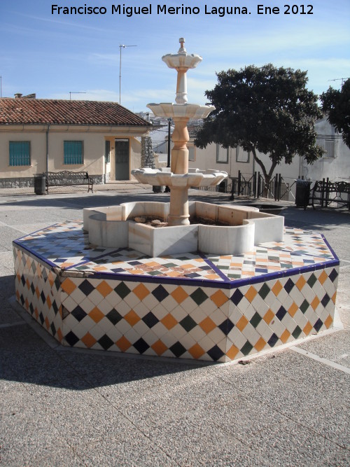 Fuente de la Plaza de Espaa - Fuente de la Plaza de Espaa. 