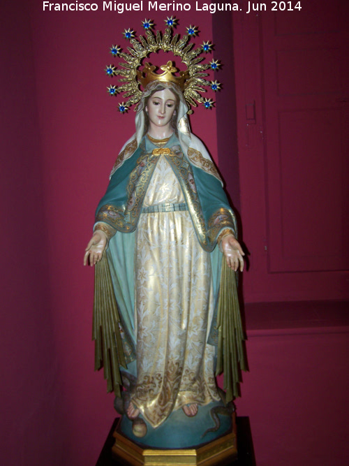 Museo del Hospital de los Marqueses de Linares - Museo del Hospital de los Marqueses de Linares. Virgen Milagrosa