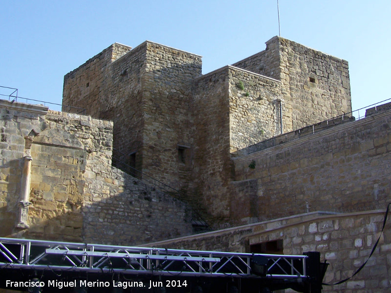 Castillo de Sabiote. Torre del Homenaje - Castillo de Sabiote. Torre del Homenaje. 