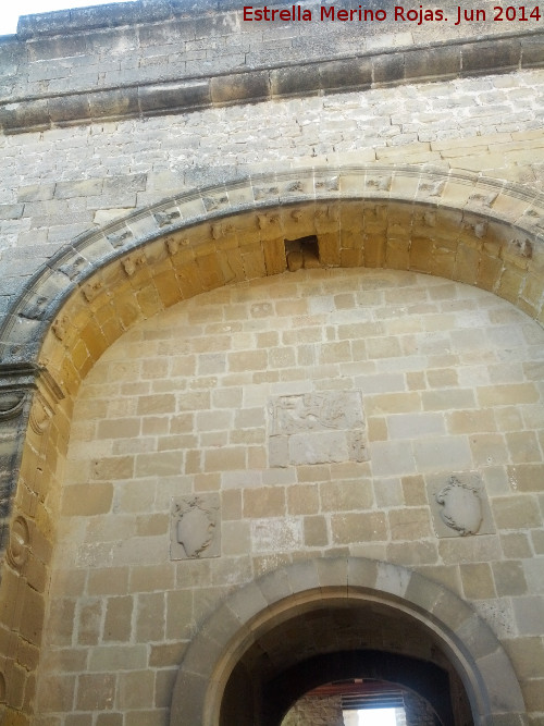 Castillo de Sabiote. Puerta Interior - Castillo de Sabiote. Puerta Interior. 