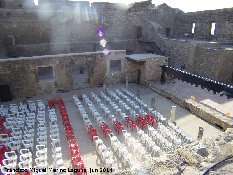 Castillo de Sabiote. Patio de Armas - Castillo de Sabiote. Patio de Armas. 