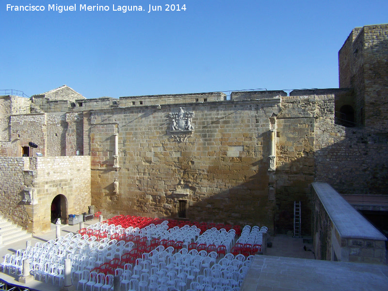 Castillo de Sabiote. Patio de Armas - Castillo de Sabiote. Patio de Armas. 