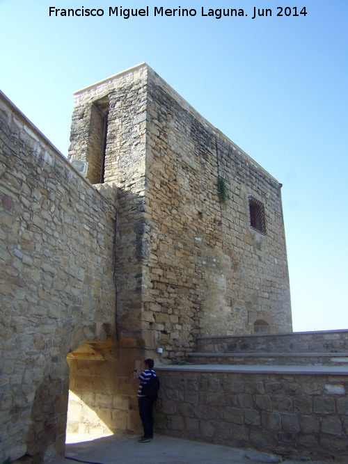 Castillo de Sabiote. Torre del Espoln - Castillo de Sabiote. Torre del Espoln. 