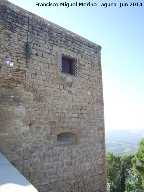 Castillo de Sabiote. Torre del Espoln - Castillo de Sabiote. Torre del Espoln. Parte nueva