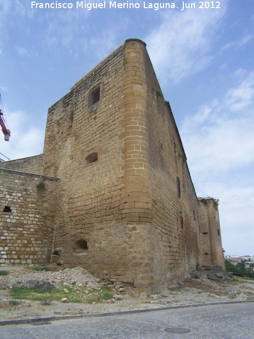Castillo de Sabiote. Torre del Espoln - Castillo de Sabiote. Torre del Espoln. 