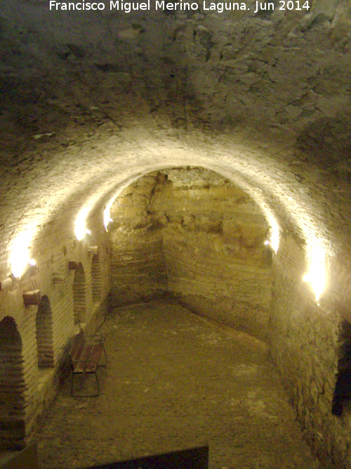 Castillo de Sabiote. Bodegas - Castillo de Sabiote. Bodegas. 