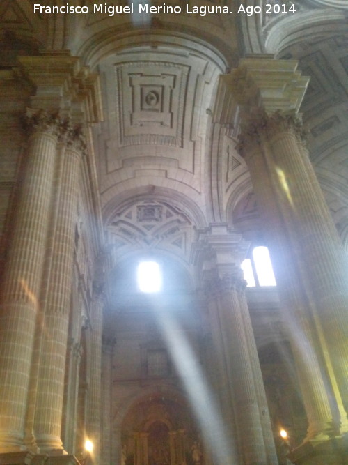 Catedral de Jaén. Nave del Evangelio - Catedral de Jaén. Nave del Evangelio. Bóvedas
