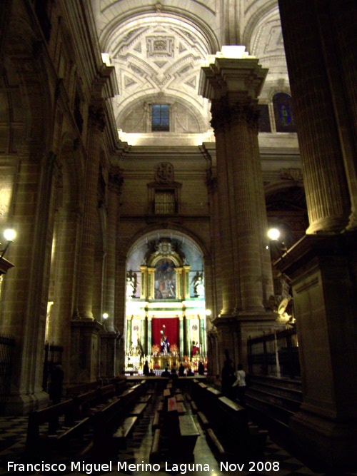 Catedral de Jan. Nave del Evangelio - Catedral de Jan. Nave del Evangelio. 