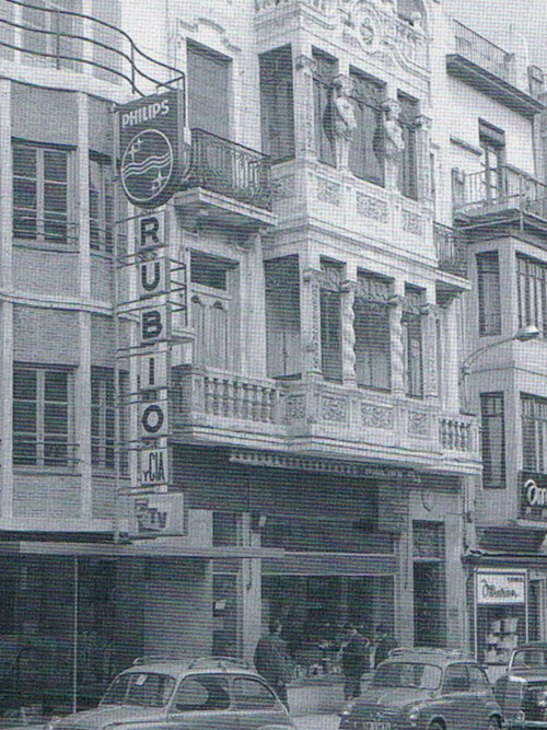 Casa de las Caritides - Casa de las Caritides. Foto antigua. Aos 60