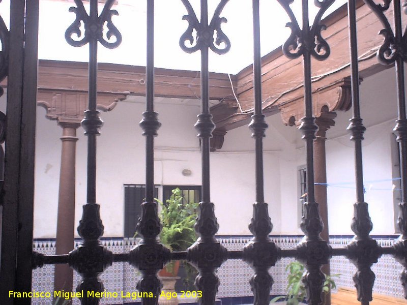 Casa de la Calle Las Palmas n 4 - Casa de la Calle Las Palmas n 4. Zapatas de las columnas