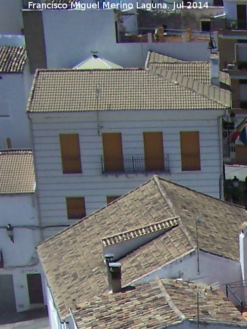 Ayuntamiento de Solera - Ayuntamiento de Solera. Desde el castillo