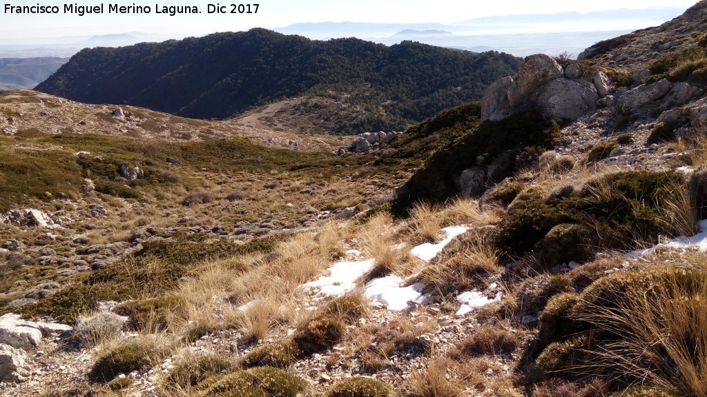 Cuerda del Milagro - Cuerda del Milagro. Desde la subida al Mgina