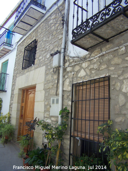 Casa de la Calle Virgen del Postigo - Casa de la Calle Virgen del Postigo. Fachada