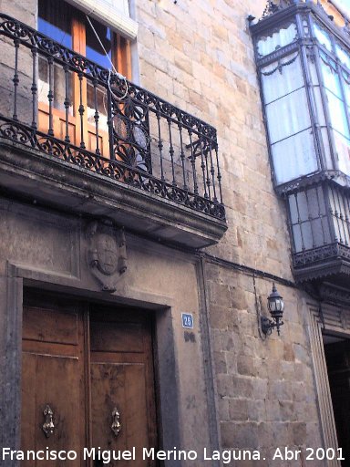 Casa de la Calle Carrera n 26 - Casa de la Calle Carrera n 26. Fachada