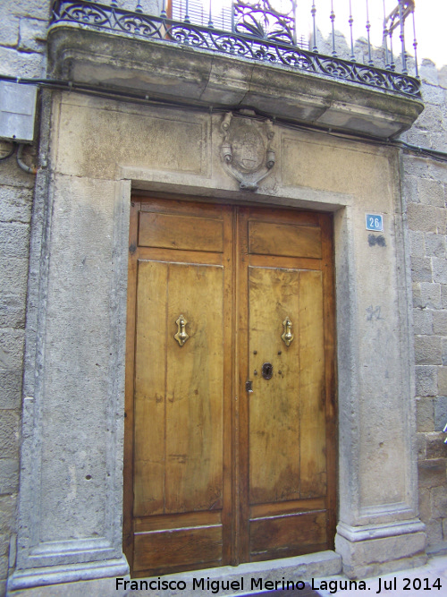 Casa de la Calle Carrera n 26 - Casa de la Calle Carrera n 26. Portada